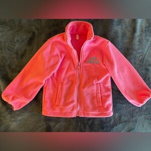 Pink fleece with pockets size 4T girls